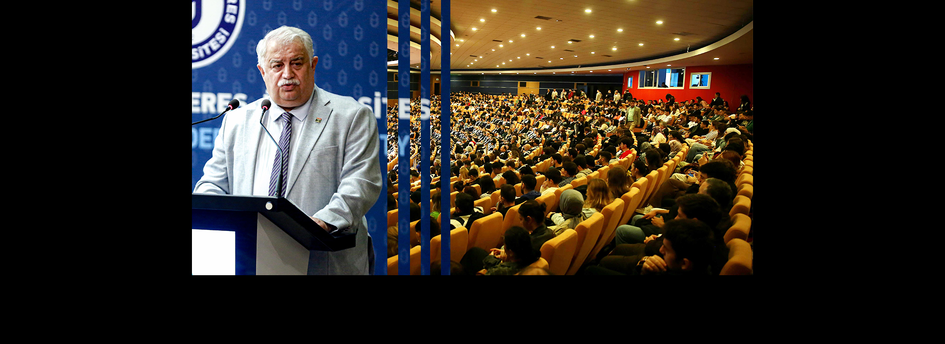 Başkan Şeker ADÜ’de “Akademik Sorumluluklarımız ve Uluslararası Bilimsel Rekabet”i Anlattı